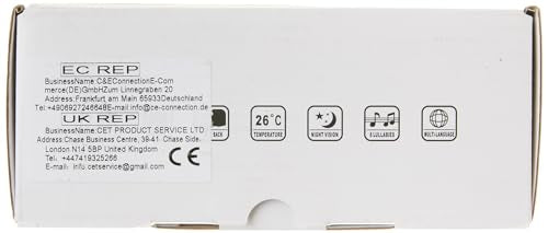 MYPIN Baby Monitor 2.4" LCD, Camera, Night Vision, Two-Way Audio & Temp