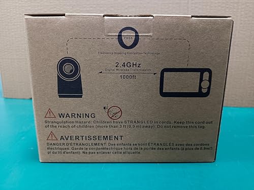 Blemil 5" Baby Monitor, Split-Screen, PTZ, Night Vision, Two-Way Audio, 30 h