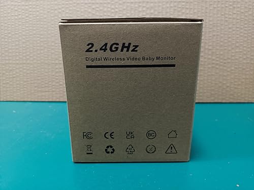 HelloBaby Baby Monitor – 3.2" LCD, Camera & Audio, Rotatable, Night Light, Lullabies