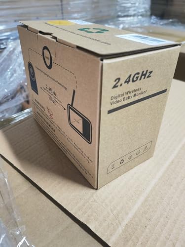 HelloBaby HB6339 Baby Monitor – 3.2" Display, Camera & Audio, Rotatable, Night Vision