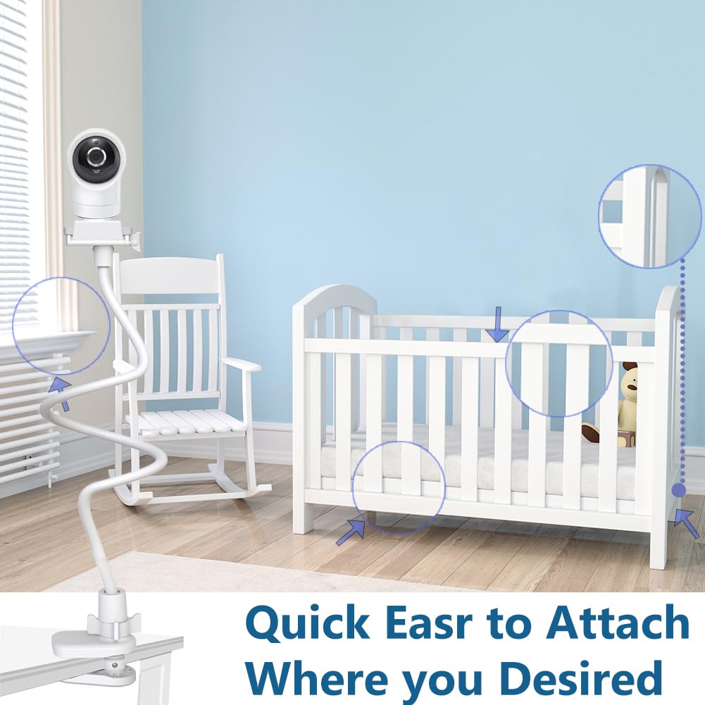 EYSAFT Baby Monitor Holder, Universal Stand for VTech & LeapFrog Models