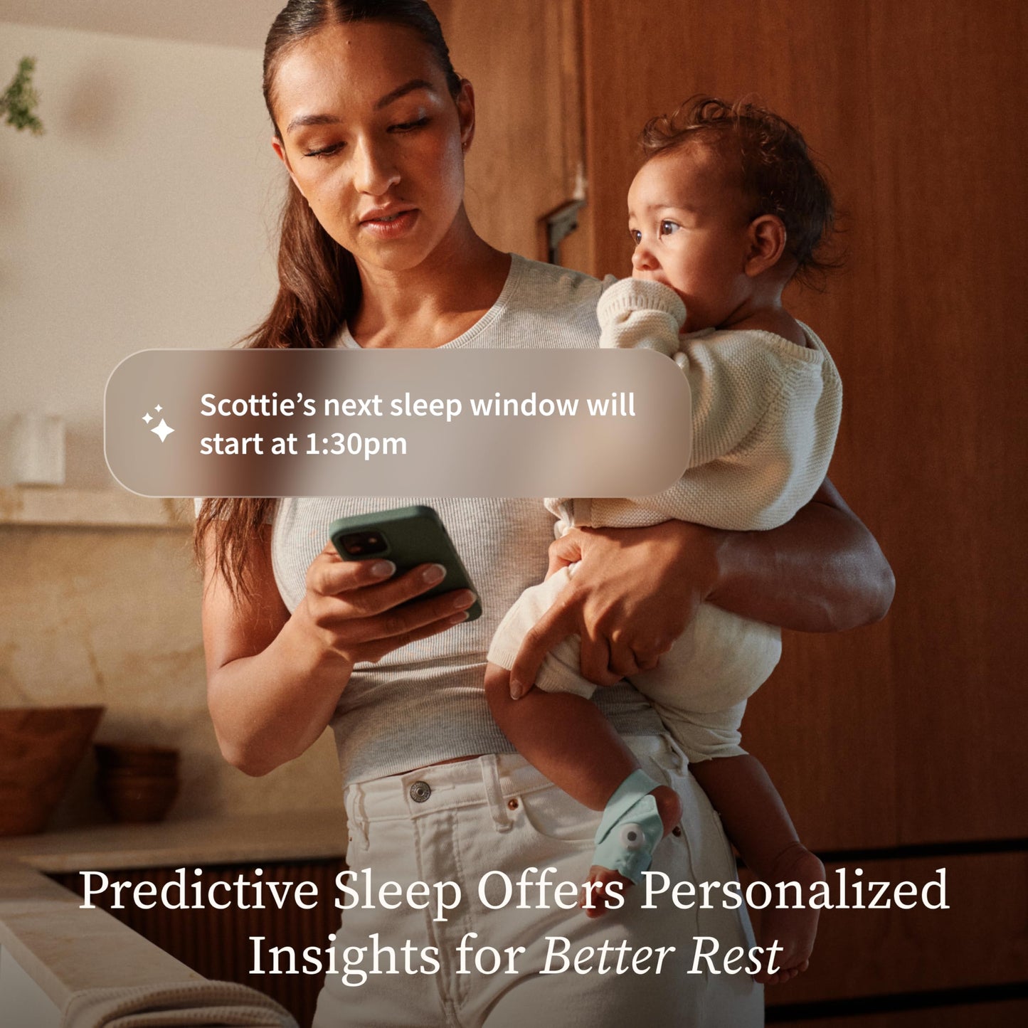 Owlet Dream Duo 3rd Gen Baby Monitor with Sock, 2K HD Video & Vital Signs