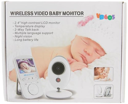 MYPIN Baby Monitor 2.4" LCD, Camera, Night Vision, Two-Way Audio & Temp
