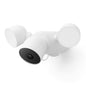 Google GM493 and G3AL9 Nest Cam with Floodlight (Outdoor, Wired) Security Camera - Smart Home WiFi Camera, Snow
