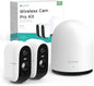 WUUK 2K Wireless Outdoor Security Camera, 32GB Local Storage Base Station, No Monthly Fee, Battery Operated Camera, Night Vision, Home Security Camera System, Compatible with Alexa & Google