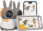 ieGeek 2K Baby Monitor – 2 Cameras, 5" Split-Screen, PTZ, Night Vision, App