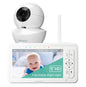 Babysense 720p Baby Monitor – 5" HD, Camera & Audio, Rotatable, Night Light, 2-Way Audio