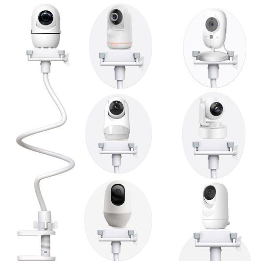 Derebir Baby Monitor Holder – Flexible Universal Stand for 1/4" Cameras