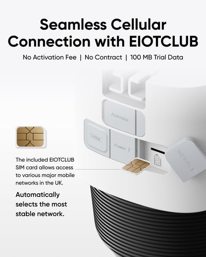 eufy Security 4G LTE Cam S330 with Wi-Fi, 4K UHD Pan Tilt, Wireless, Solar Powered with Solar Panel, AI Human/Vehicle Tracking, with SIM Card