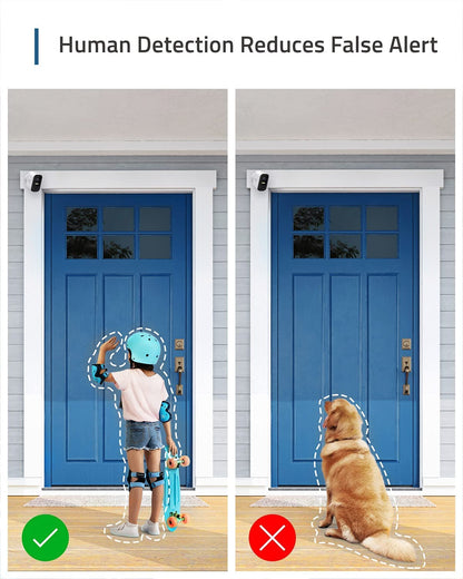 eufy Security eufyCam 2C Pro 2-Cam Kit Security Camera outdoor wireless, 2K Resolution, 180-Day Battery Life, IP67 Water-Resistant, Night Vision, No Monthly Fee,Home Security System